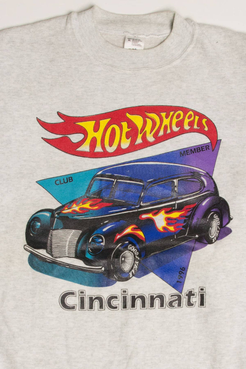 Cincinnati Hot Wheels Club Sweatshirt (1996)
