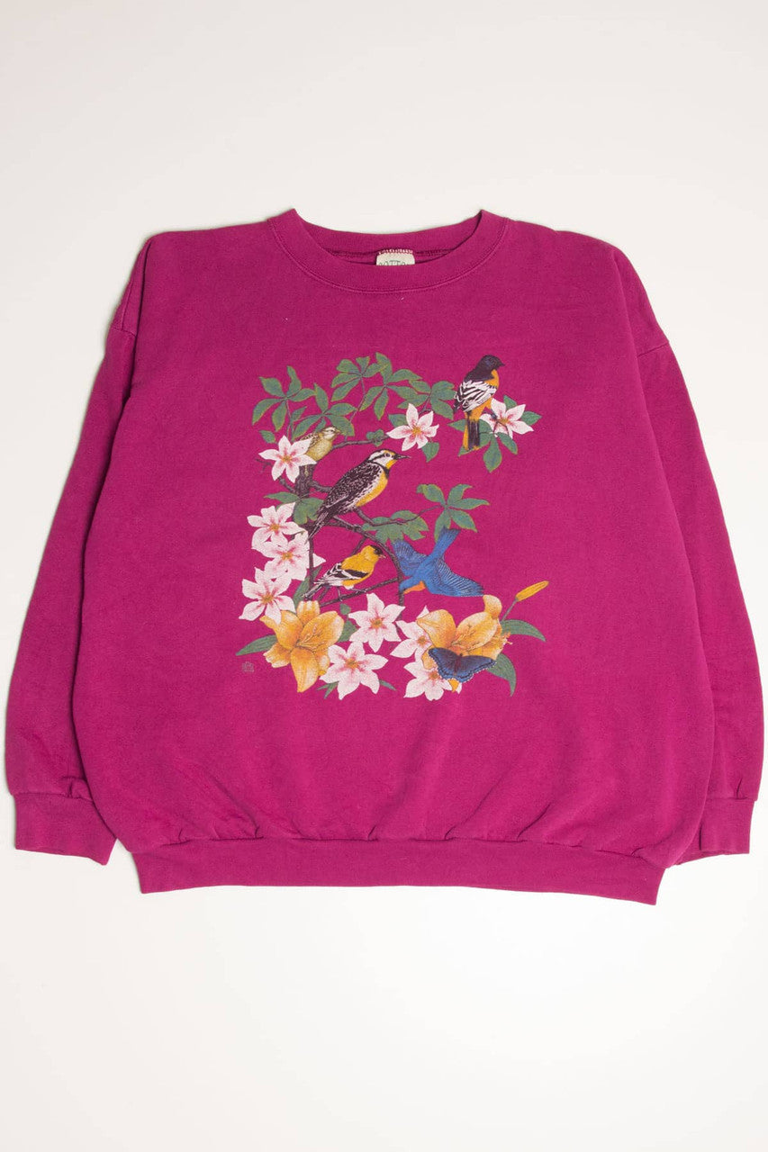 Vintage Song Birds Sweatshirt