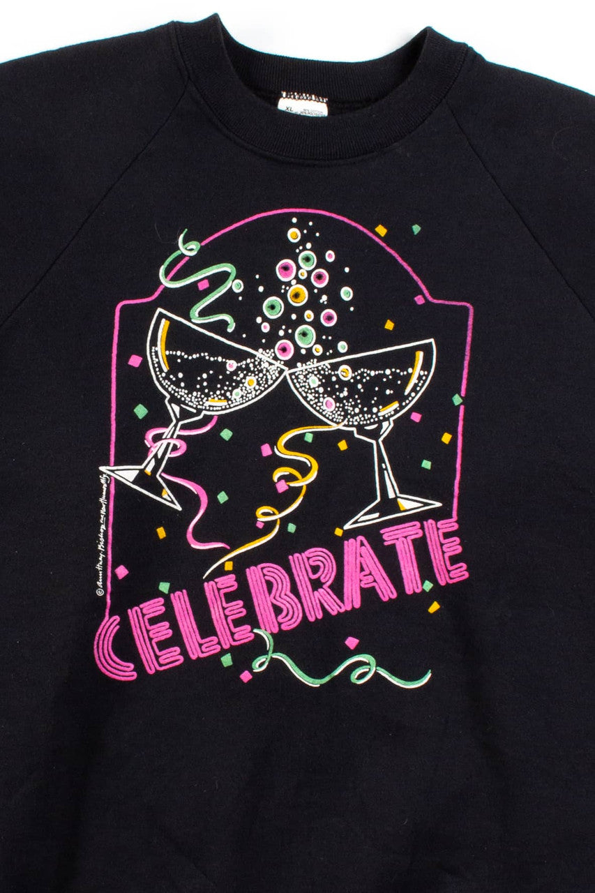 Vintage Celebrate Drinks Sweatshirt