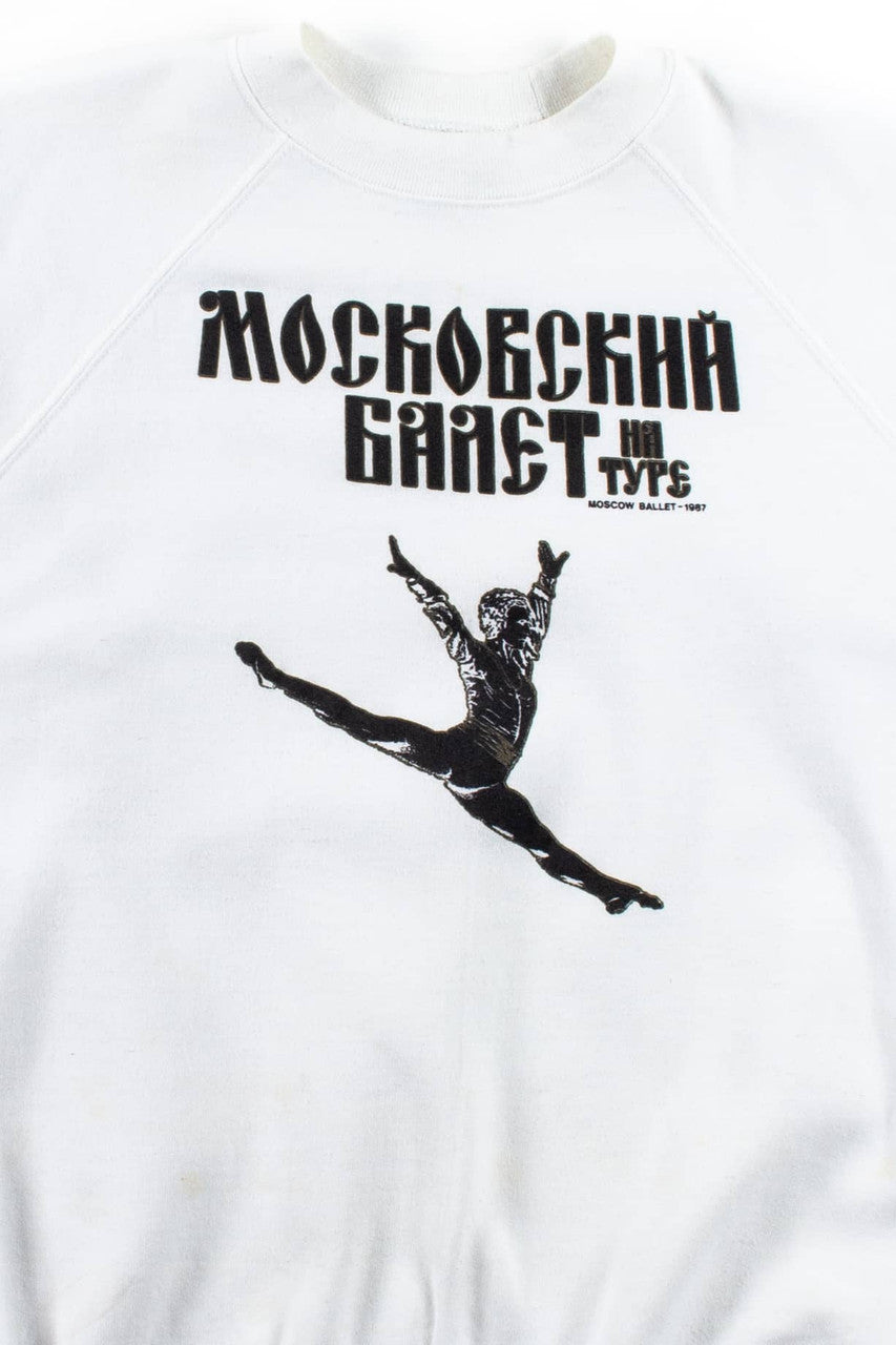 Vintage Moscow Ballet Sweatshirt (1987)