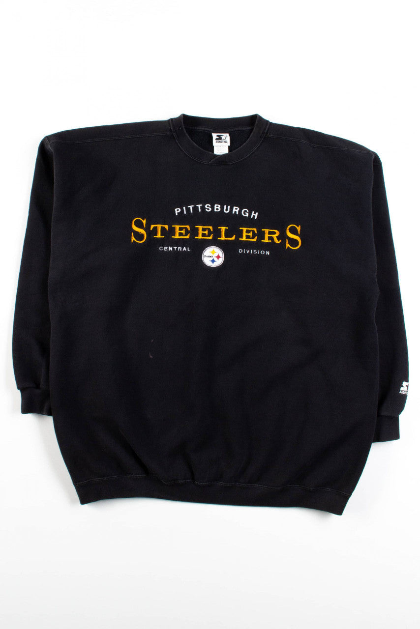 Vintage Pittsburgh Steelers Embroidered Sweatshirt