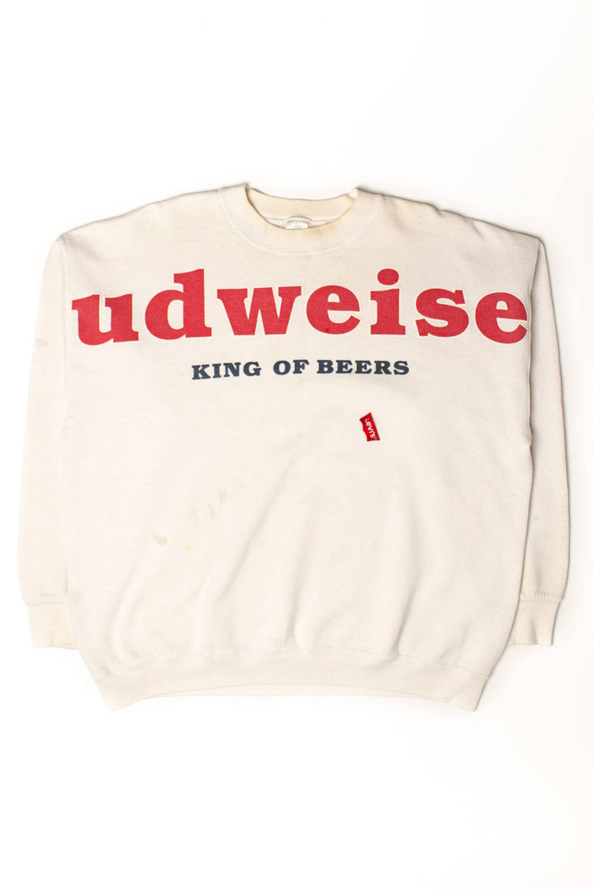 Vintage Budweiser King Of Beers Sweatshirt