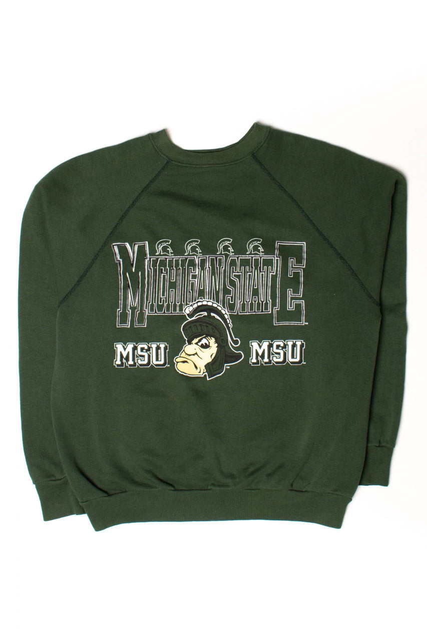 Vintage Michigan State Spartans Sweatshirt 1