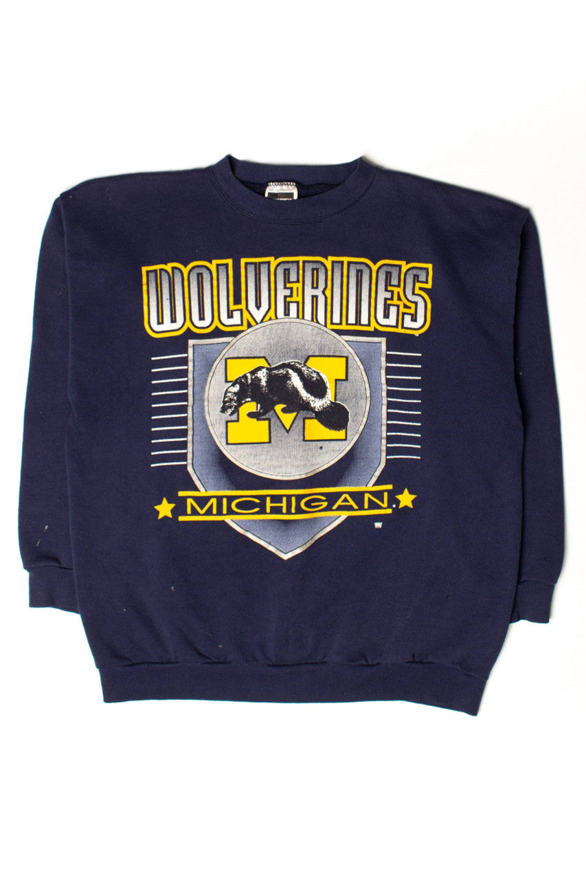 Vintage Michigan Wolverines Sweatshirt (1990s)