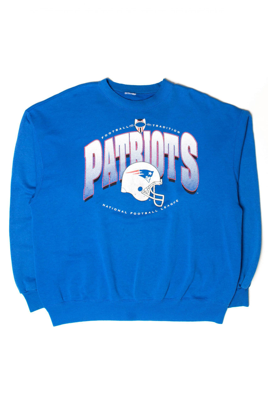 Vintage New England Patriots Football Tradition Sweatshirt (1990s)