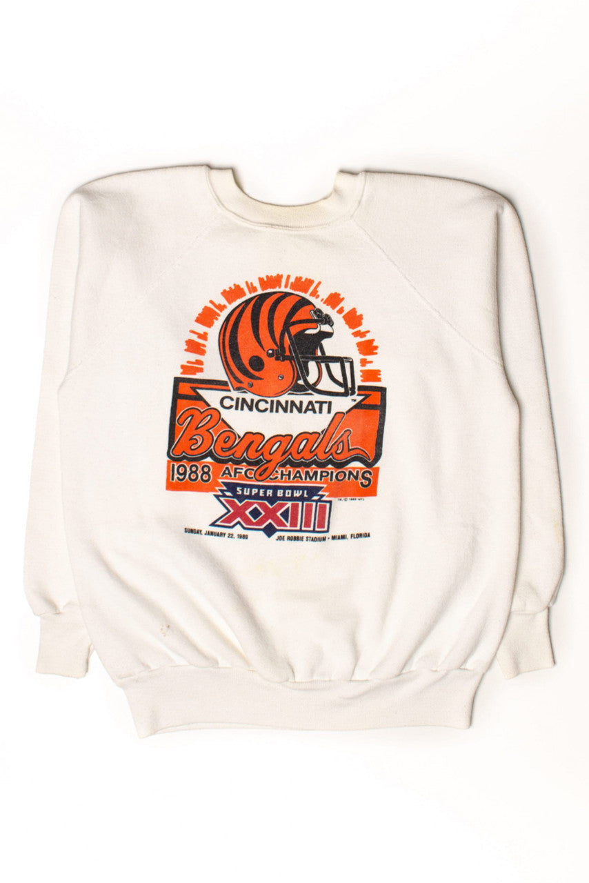 Vintage Bengals Super Bowl XXIII Sweatshirt (1988)