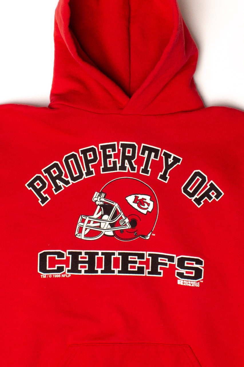 Vintage Property Of Kansas City Chiefs Hoodie (1996)