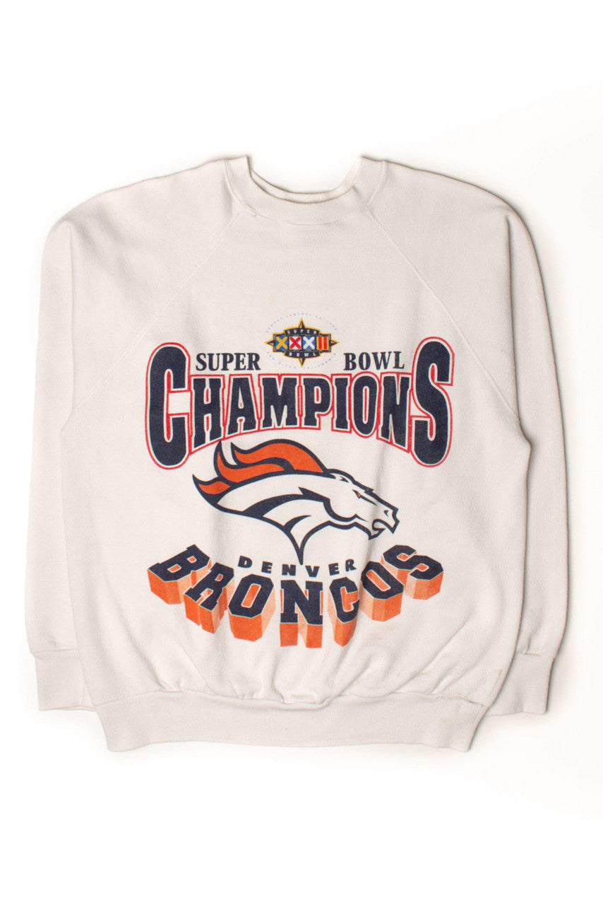 Vintage Denver Broncos Super Bowl XXXII Sweatshirt (1998)