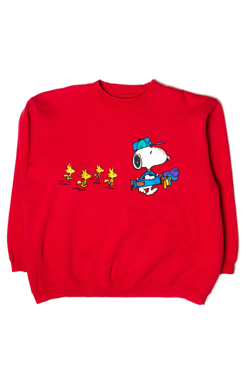 Vintage Snoopy Golf Sweatshirt