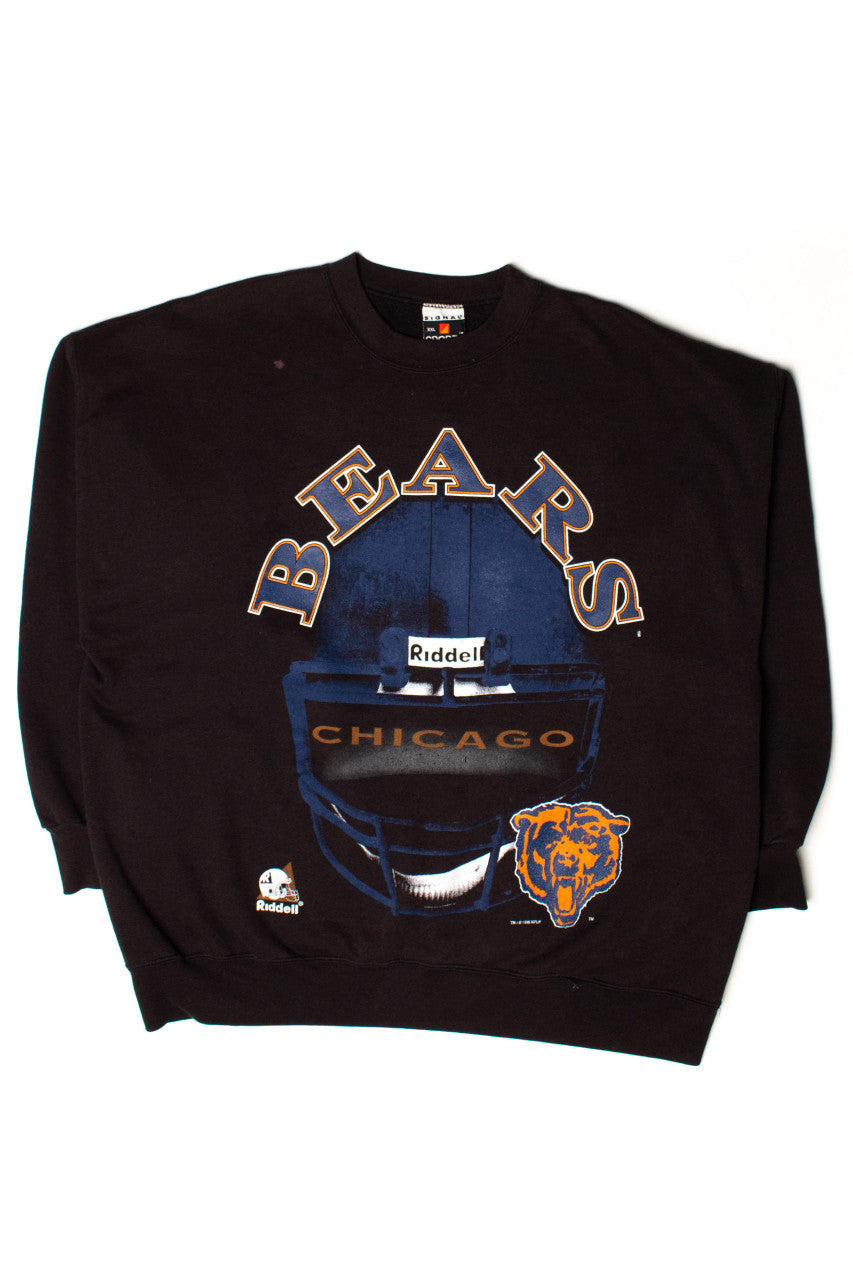 Vintage Chicago Bears Helmet Sweatshirt (1996)