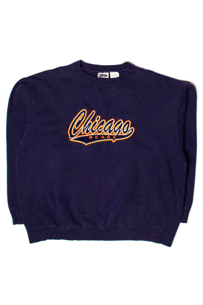 Vintage Chicago Bears Embroidered Script Sweatshirt (2000)