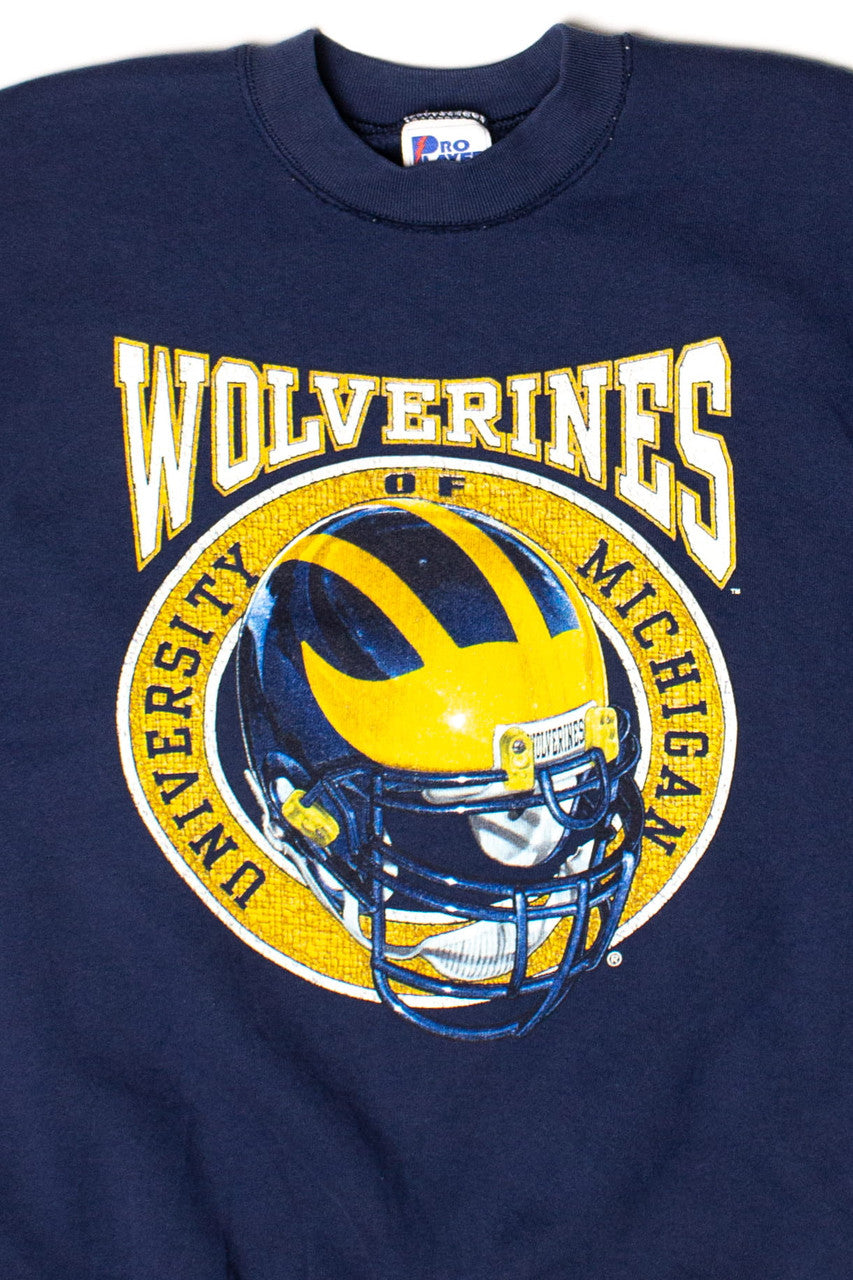 Vintage Michigan Wolverines Sweatshirt (1990s) 1