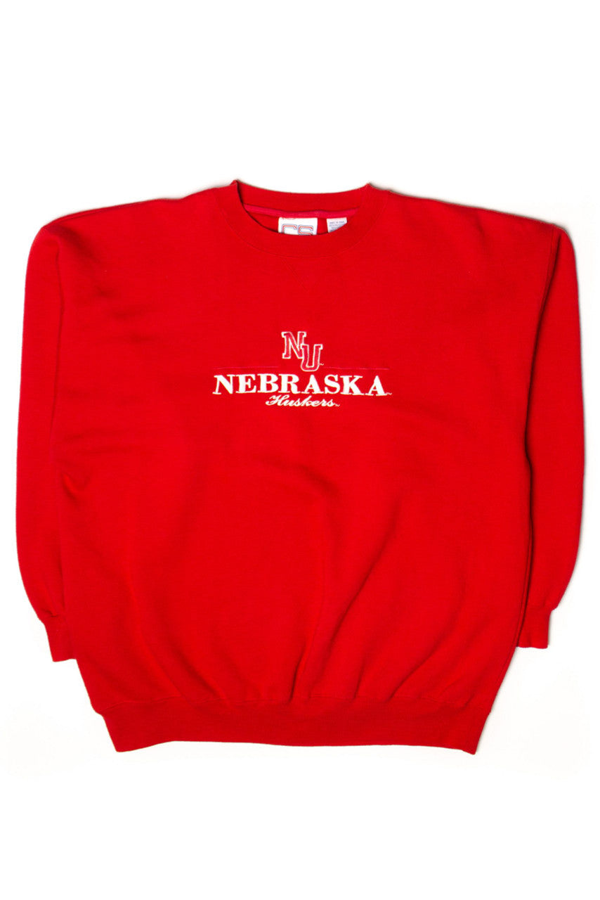 Vintage Nebraska Huskers Sweatshirt (1990s) 1