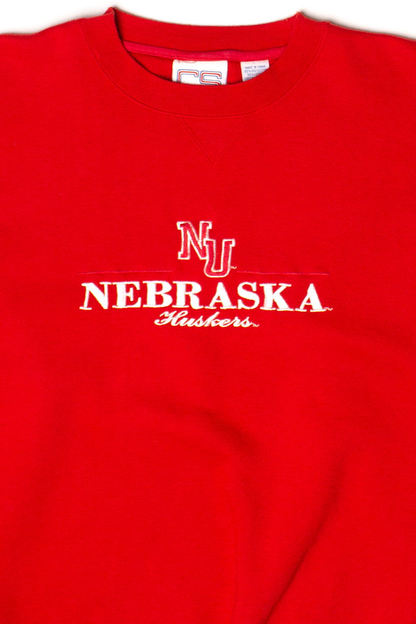 Vintage Nebraska Huskers Sweatshirt (1990s) 1