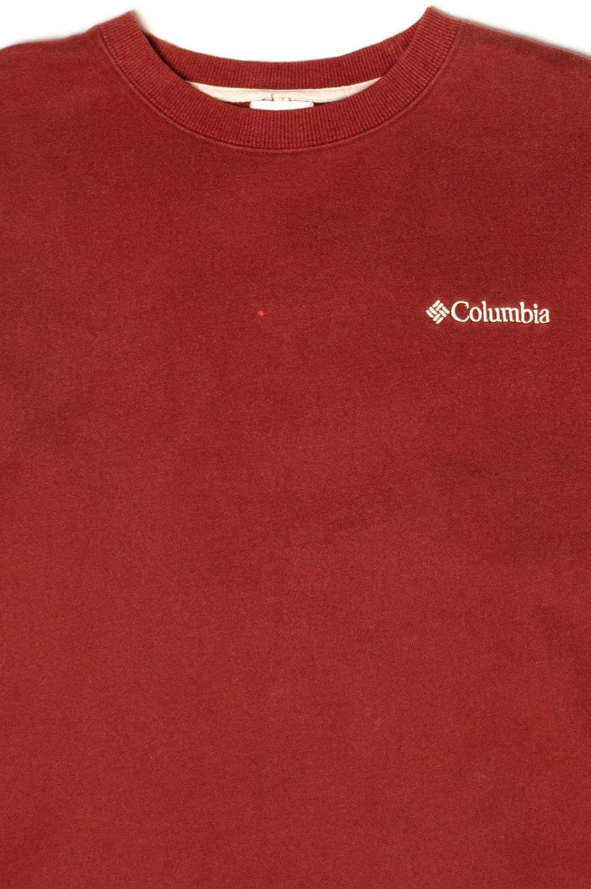 Vintage Rust Columbia Sweatshirt