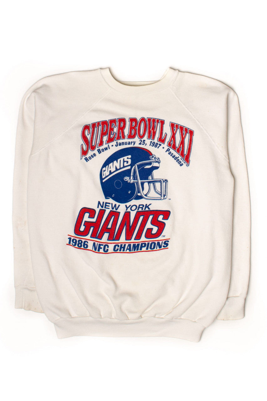 Vintage Giants Super Bowl XXI Sweatshirt (1987)
