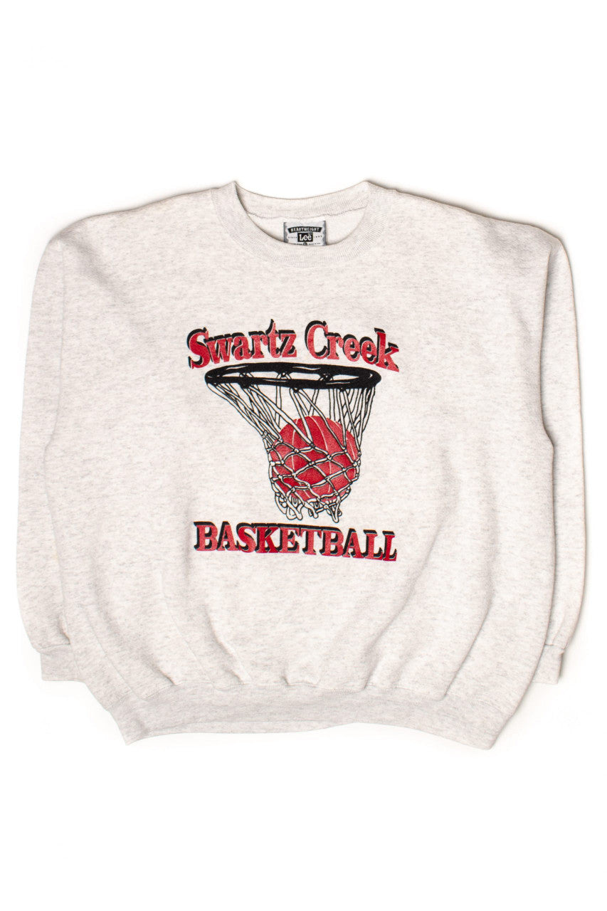 Vintage Swartz Creek Basketball Sweatshirt (1990s)