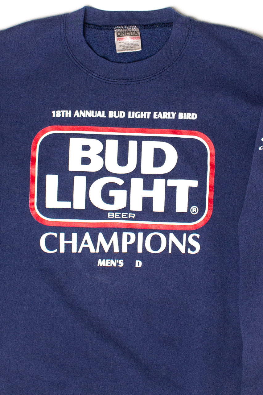 Vintage Bud Light Early Bird Champions Sweatshirt (1990s)
