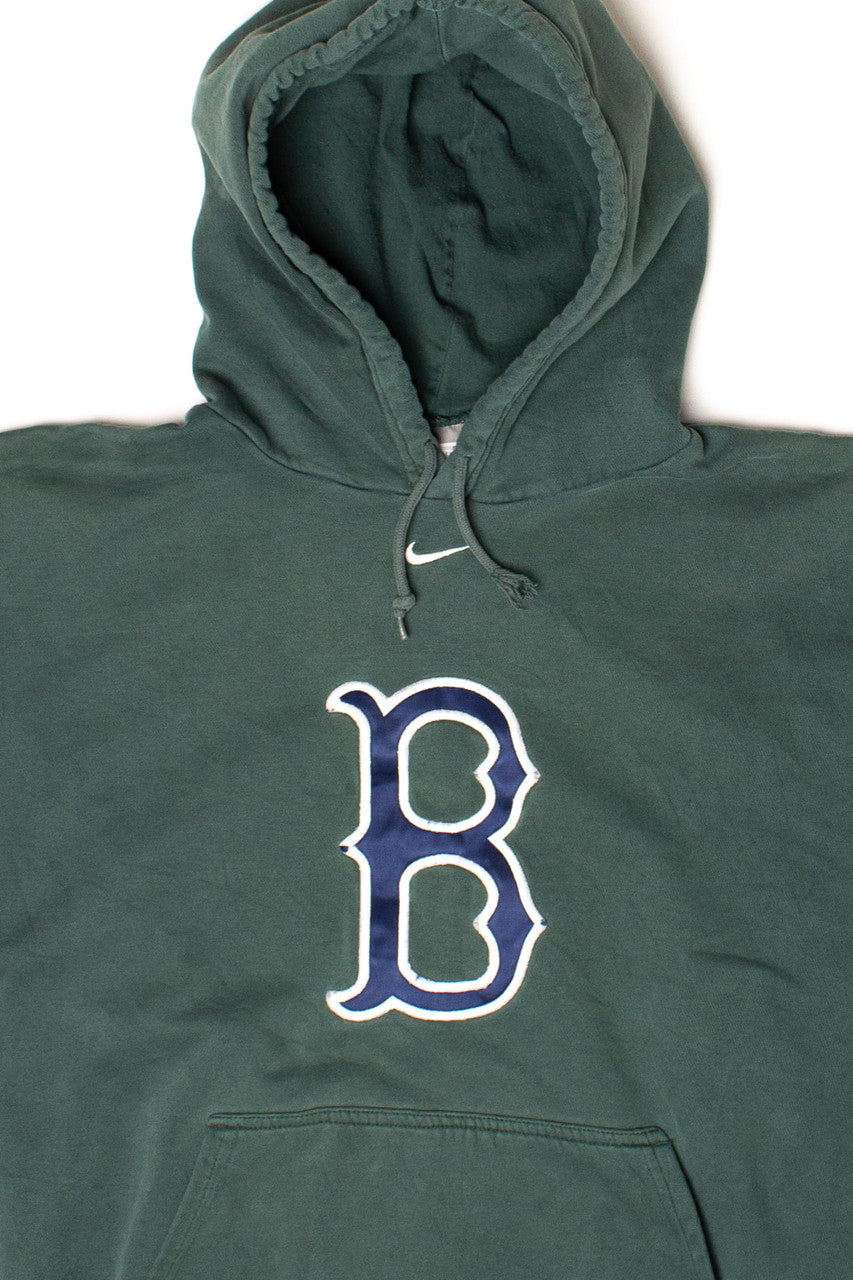 Green Nike Boston Red Sox Hoodie