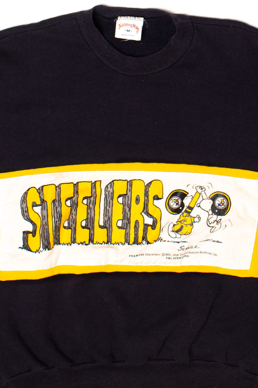 Vintage Pittsburgh Steelers Peanuts Sweatshirt (1980s)