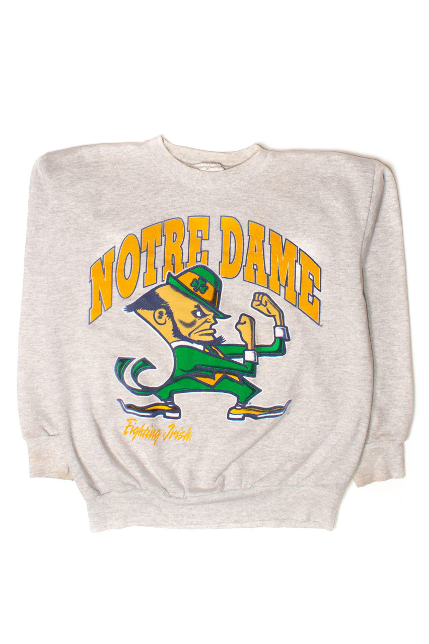 Vintage Notre Dame Fighting Irish Sweatshirt (1990s) 1