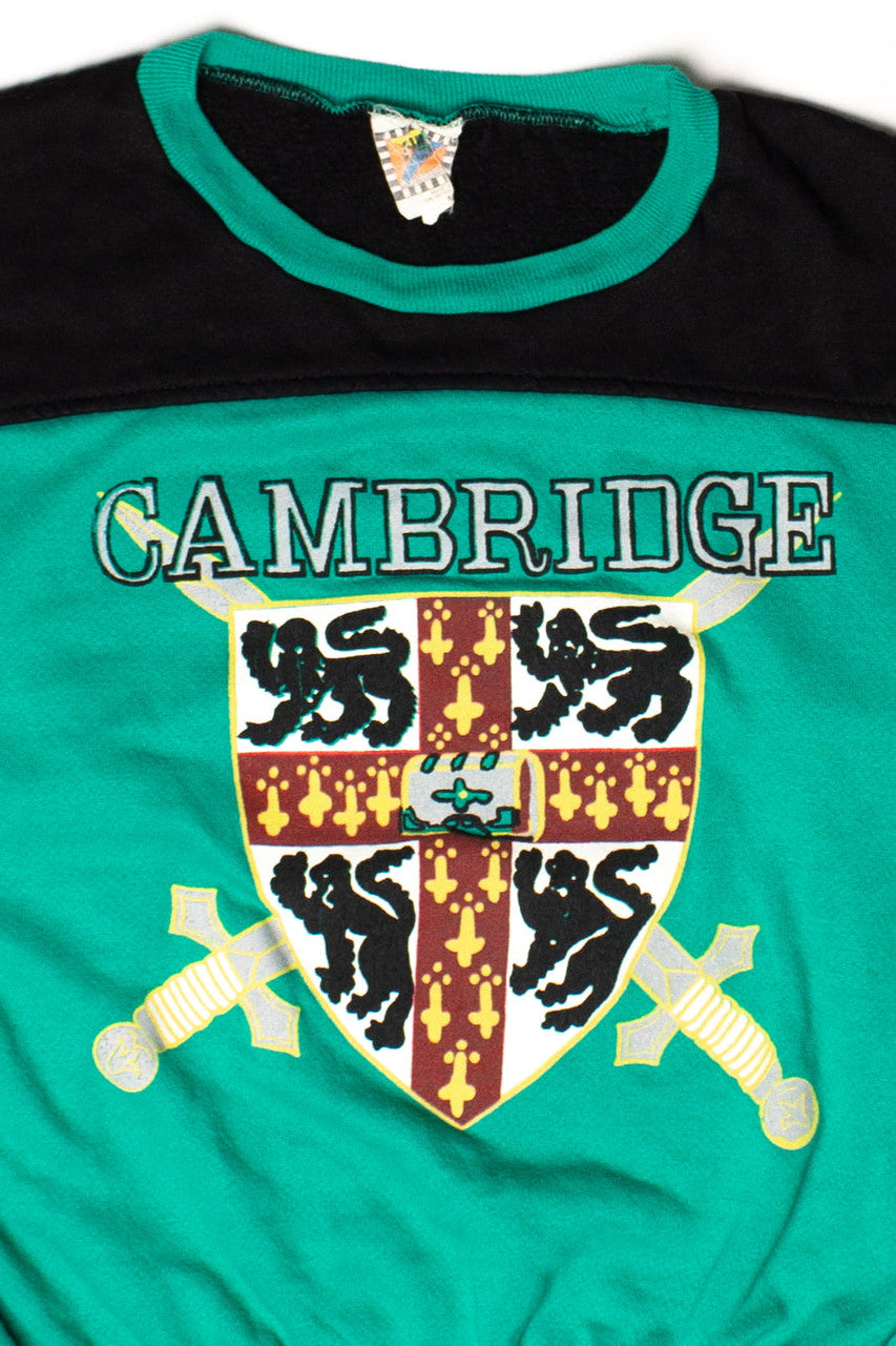 Vintage Cambridge Shield Sweatshirt (1980s)