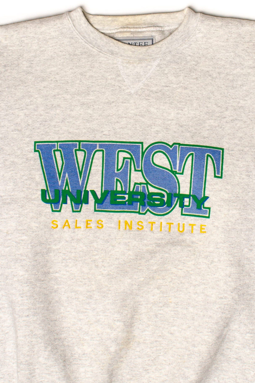 Vintage West University Sales Institute Sweatshirt (1990s)