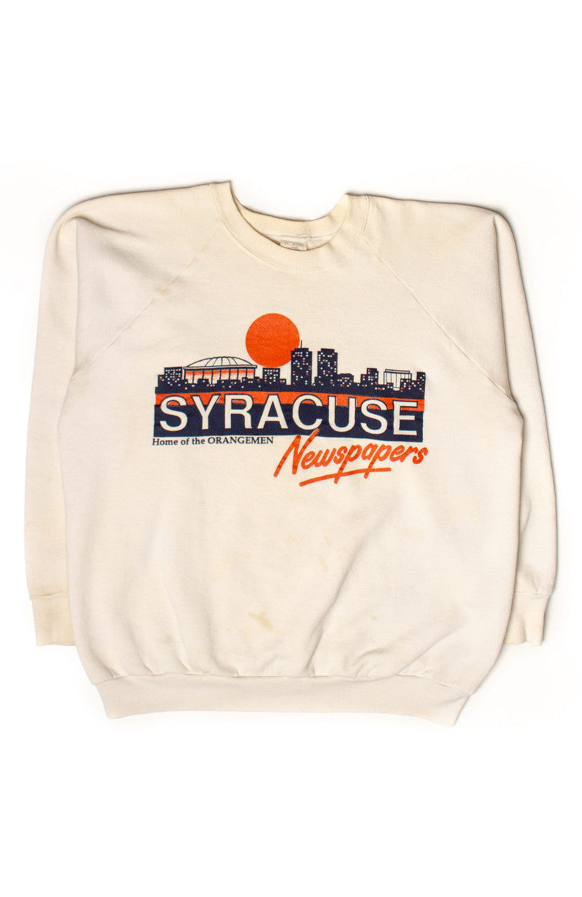 Vintage Syracuse Newspapers Sweatshirt (1990s)