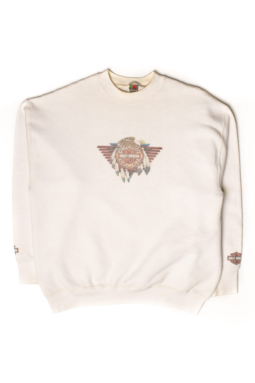 Vintage Harley-Davidson Fuhgetaboudit! Sweatshirt (1990s)