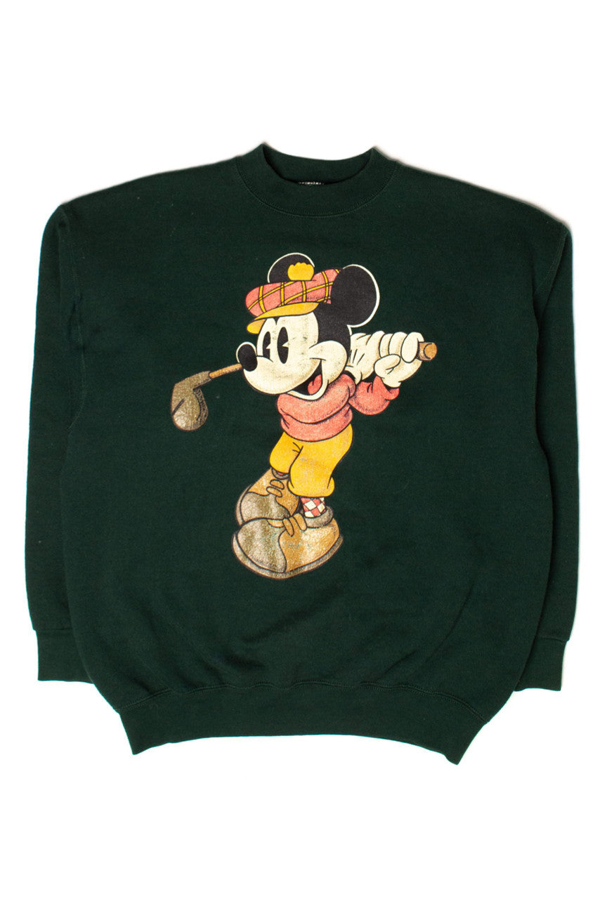 Vintage Mickey Mouse Golf Sweatshirt (1990s)
