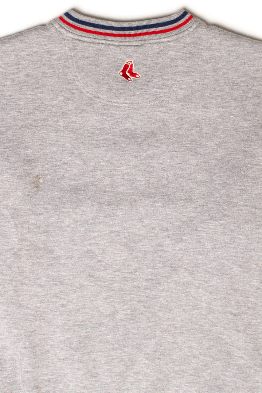Vintage Boston Red Sox V-Neck Sweatshirt (1990s)