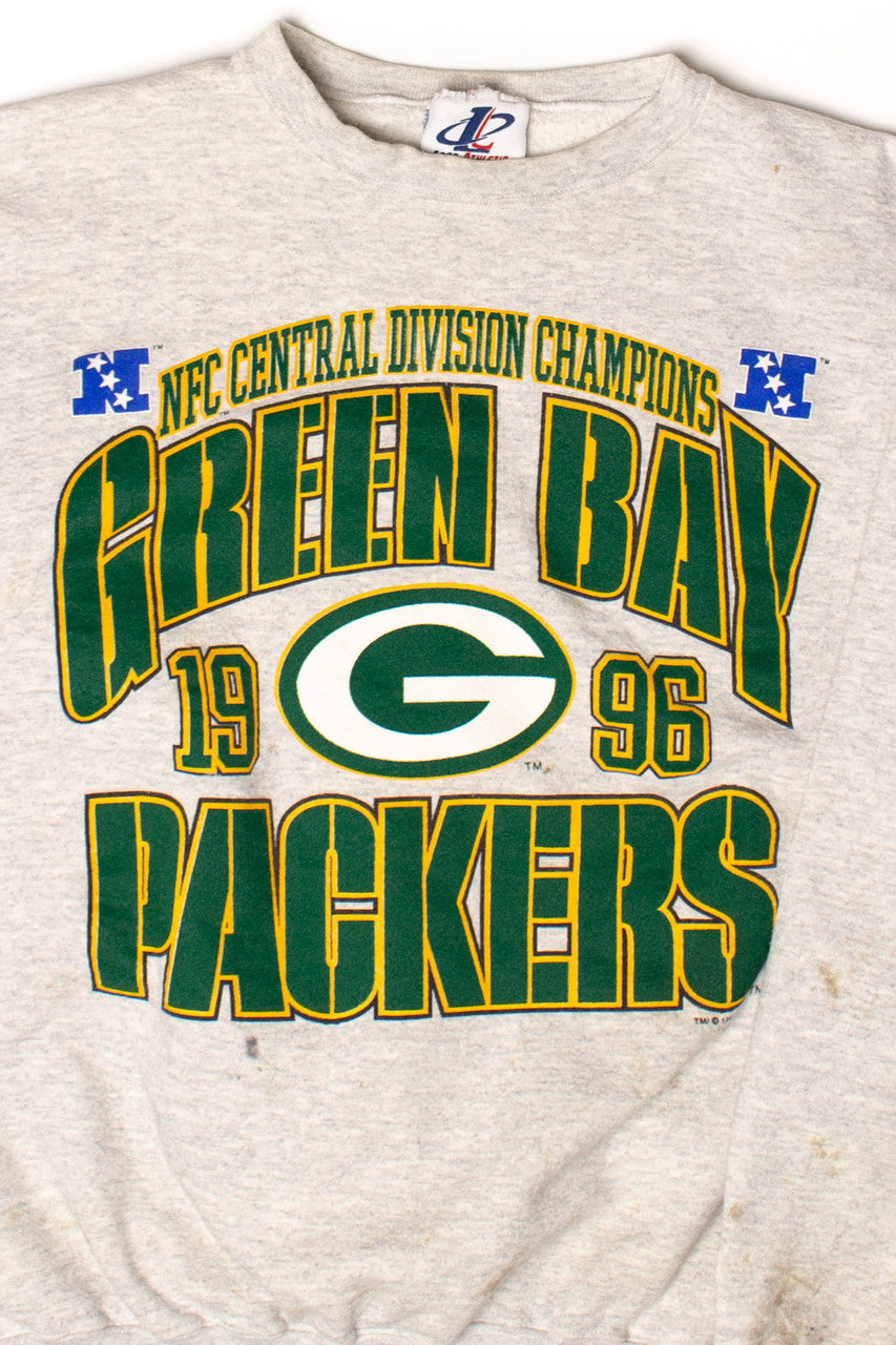 Vintage Green Bay Packers NFC Central Champions Sweatshirt (1996)