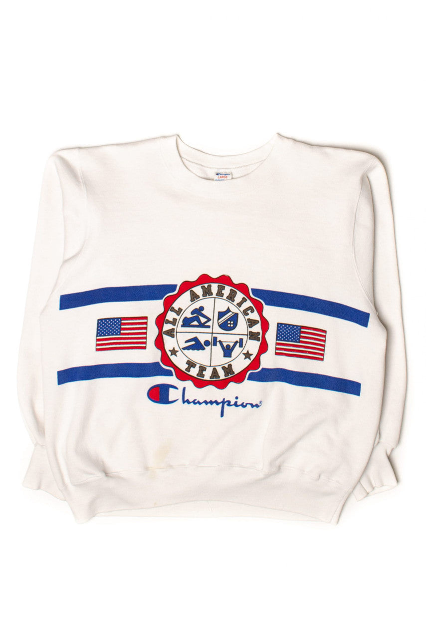 Vintage Champion All American Team Sweatshirt (1990s)