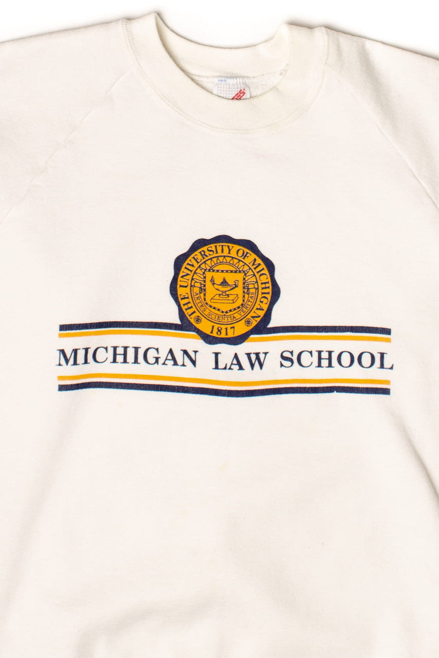 Vintage Michigan Law School Sweatshirt (1990s)