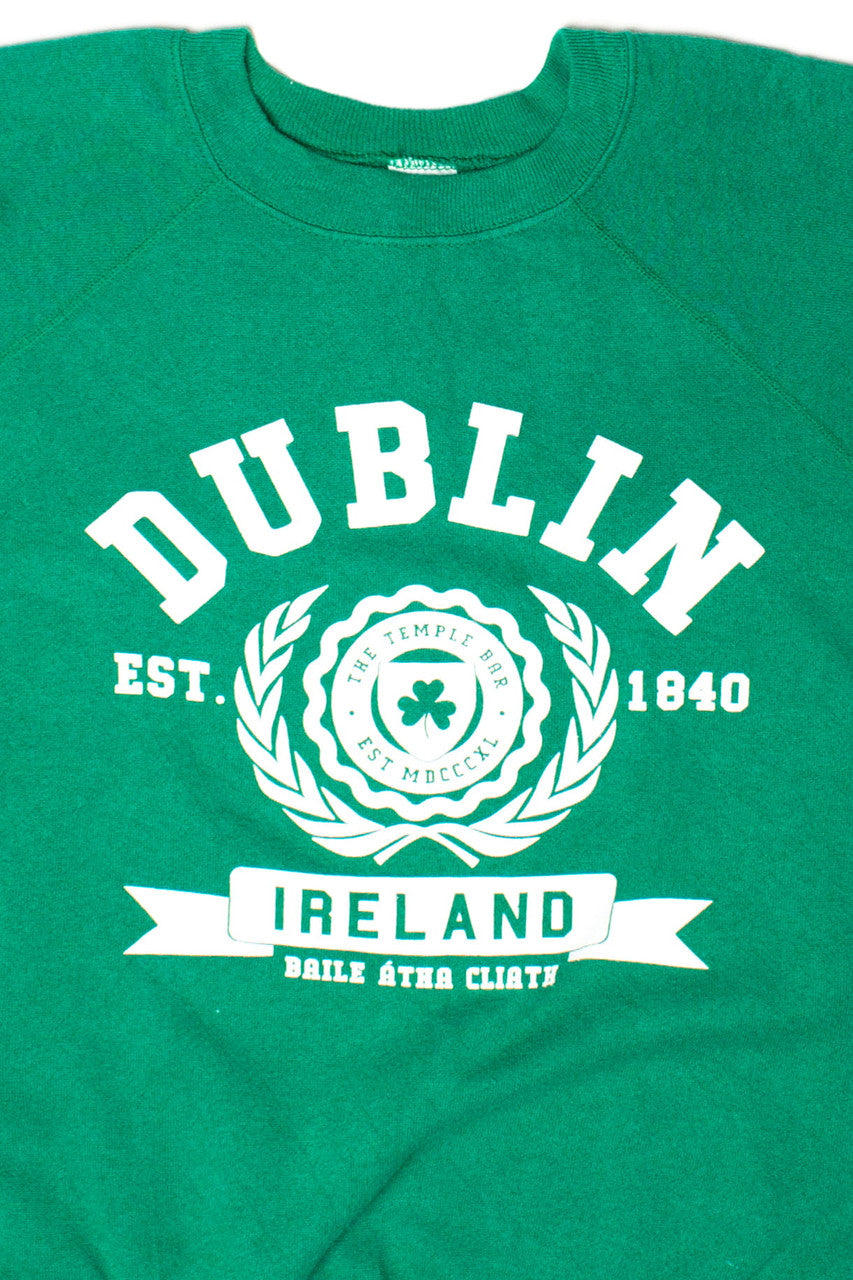 Ragstock Original Screen Print Dublin Ireland Sweatshirt 1