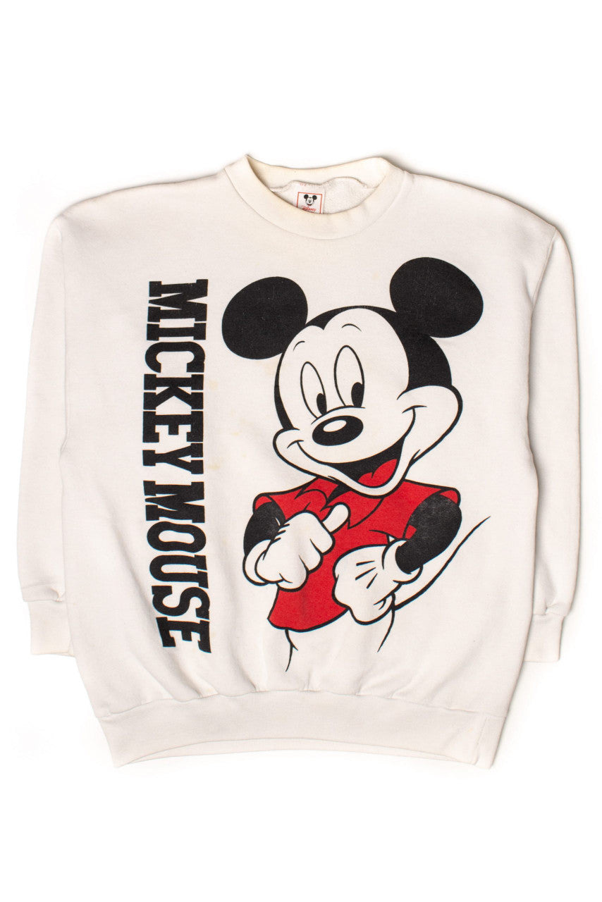 Vintage Mickey Mouse Front & Back Sweatshirt (1990s)