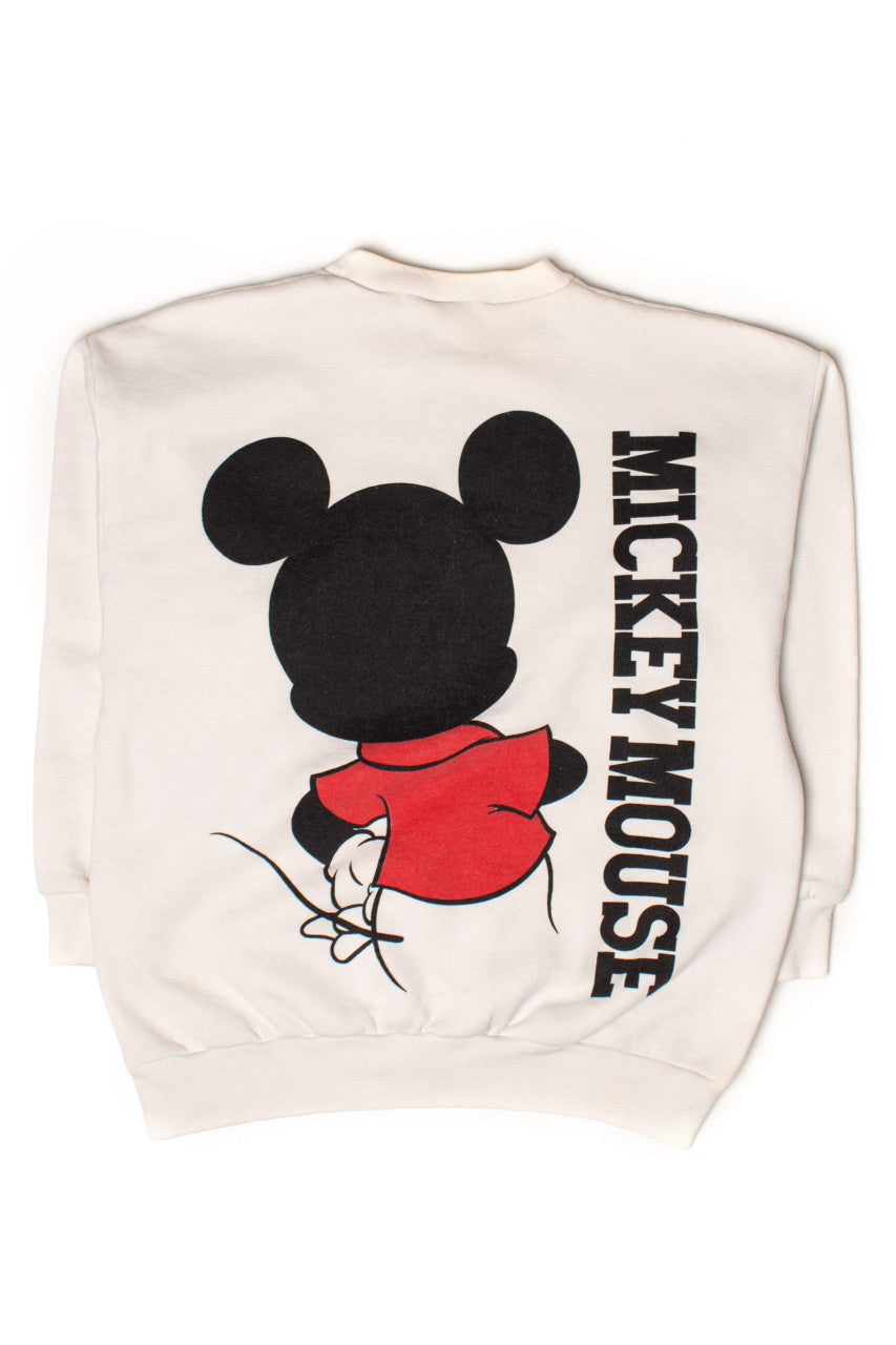 Vintage Mickey Mouse Front & Back Sweatshirt (1990s)