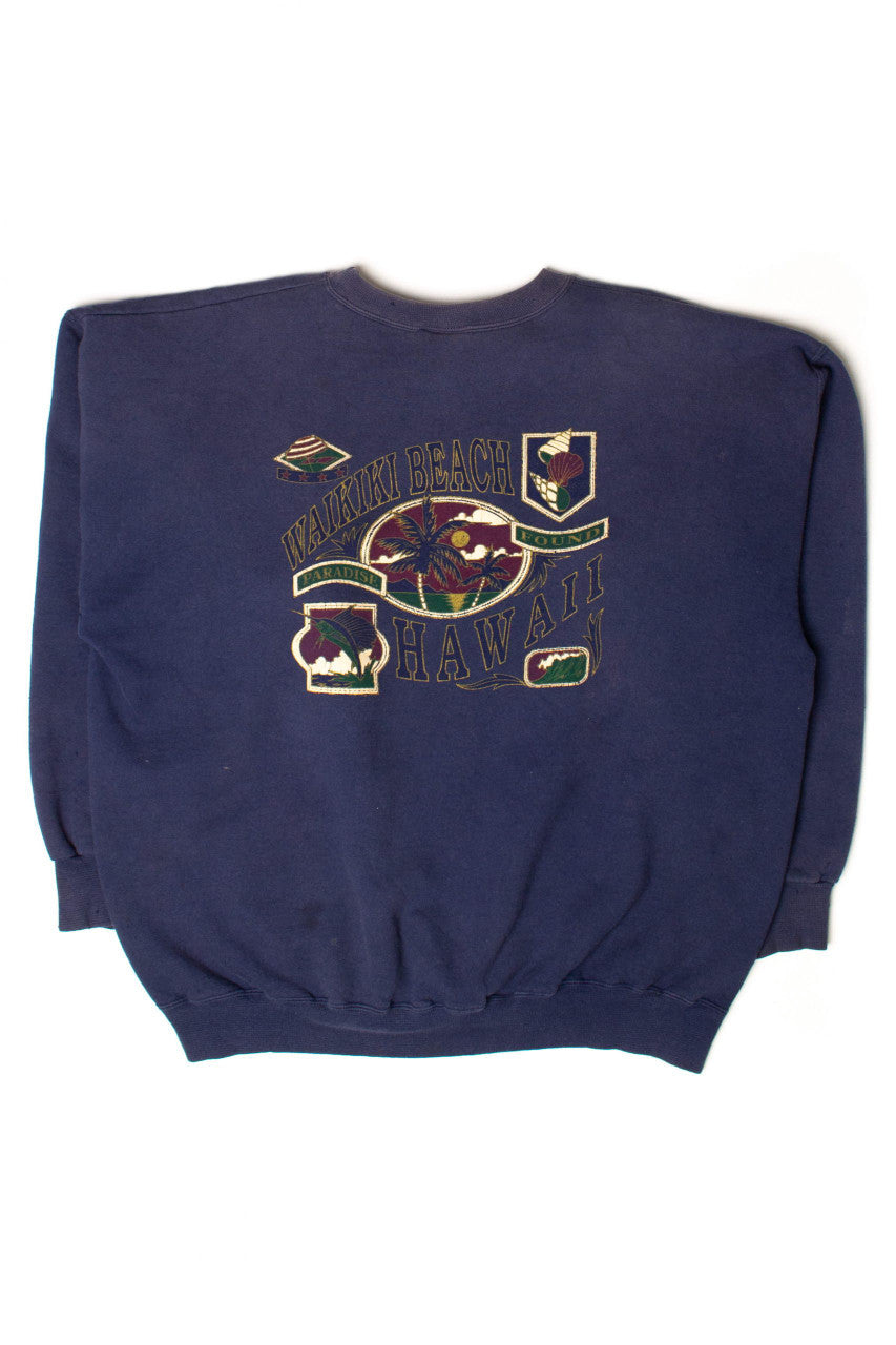 Vintage Waikiki Beach Sweatshirt (2000s)