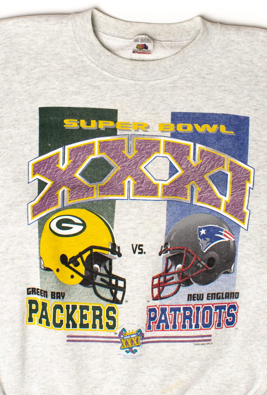 Vintage Super Bowl XXXI Sweatshirt (1990s)