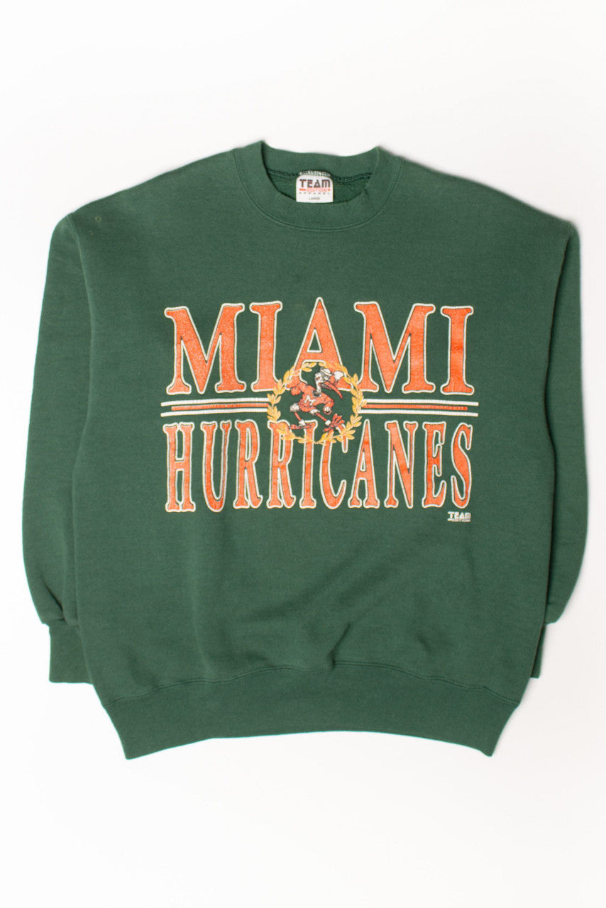 Vintage Miami Hurricanes Sweatshirt (1990s) 2
