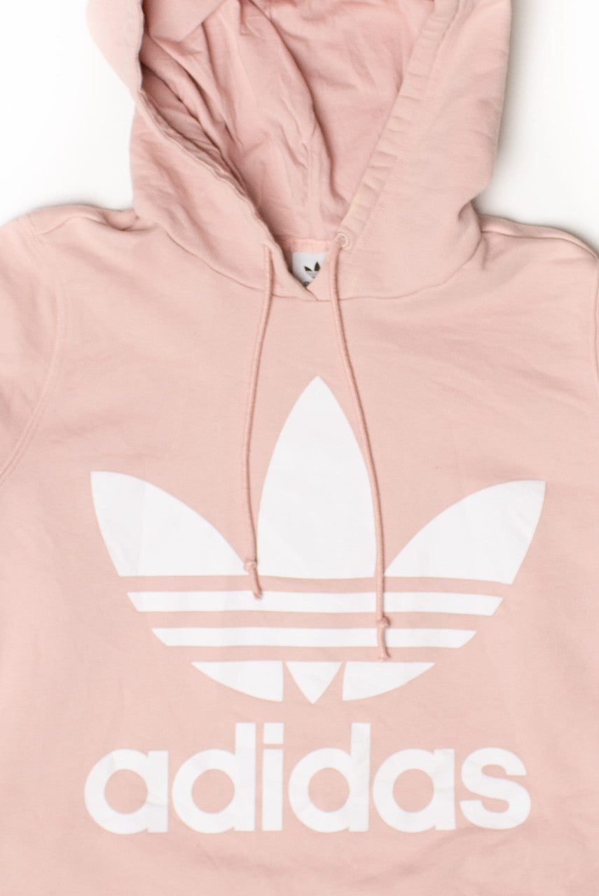 Dusty Pink Adidas Hoodie