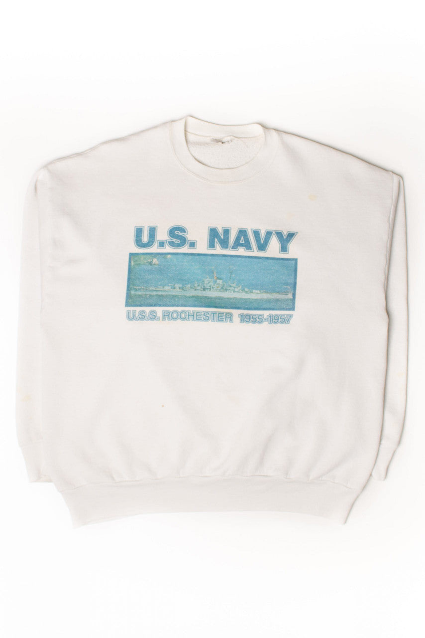 Vintage U.S.S. Rochester Sweatshirt (1990s)
