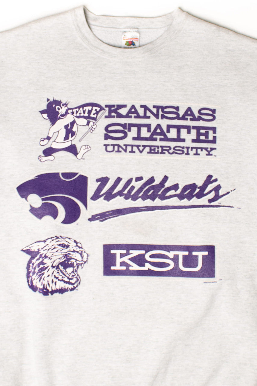 Vintage Kansas State University Wildcats Sweatshirt (1990s)