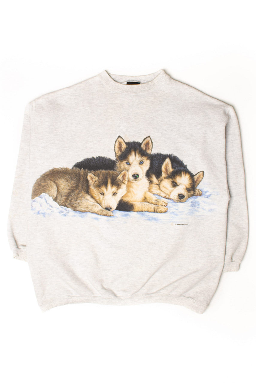 Vintage Wolf Pups Sweatshirt (1990s)