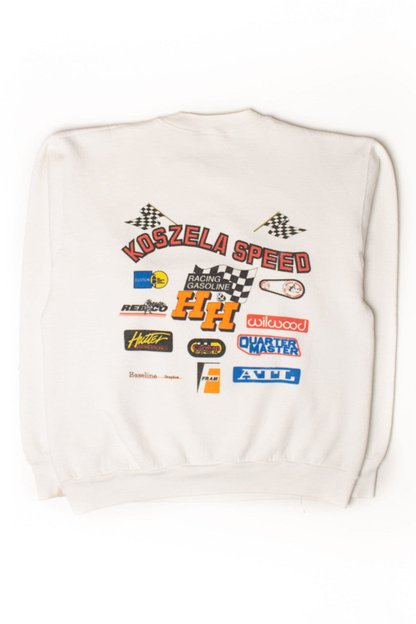 Vintage Mike Stefanik Racing Sweatshirt (1990)