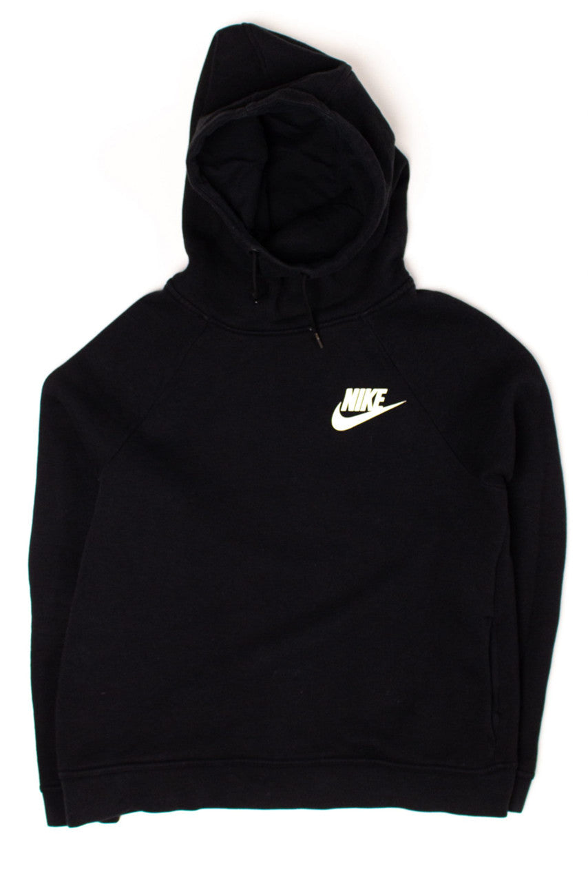 Black Nike Cowl Neck Hoodie (2000s)