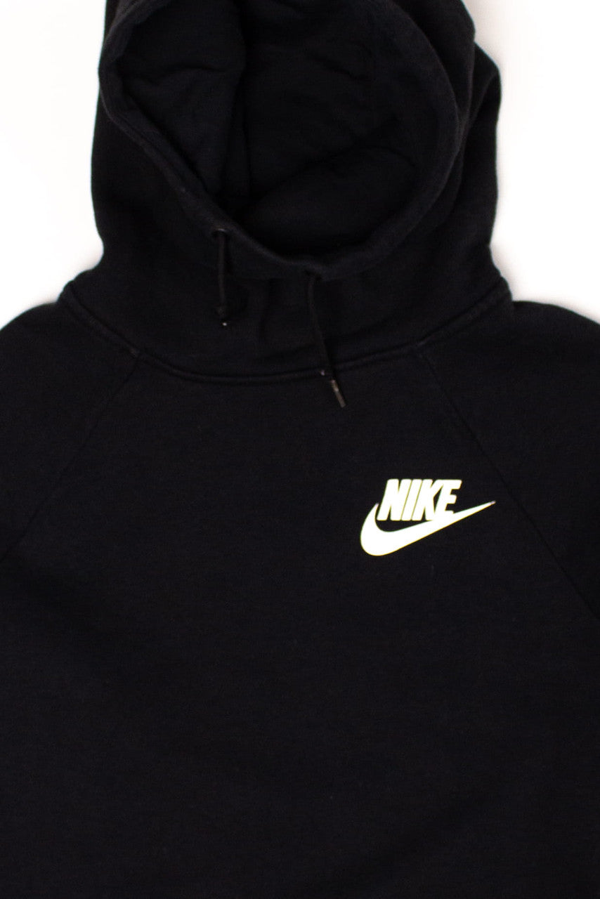 Black Nike Cowl Neck Hoodie (2000s)