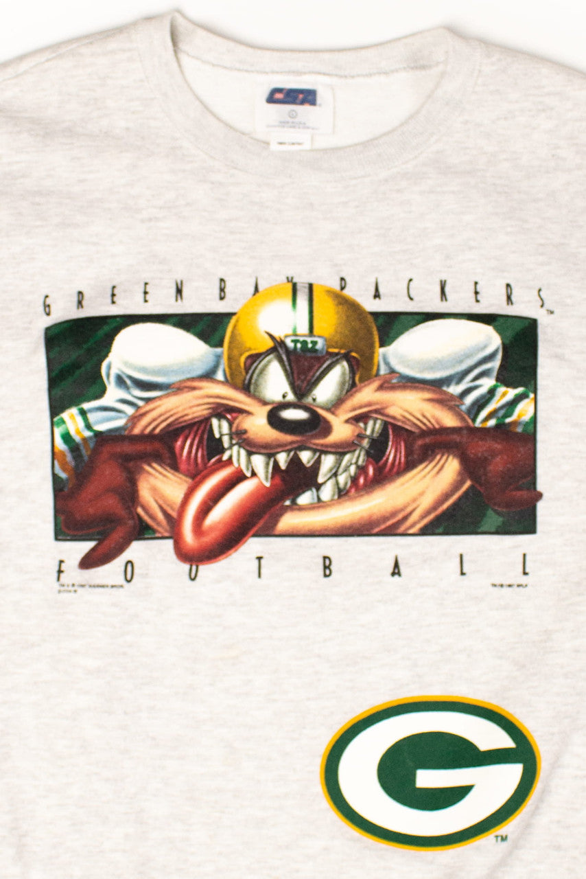 Vintage Green Bay Packers Taz Sweatshirt (1997)