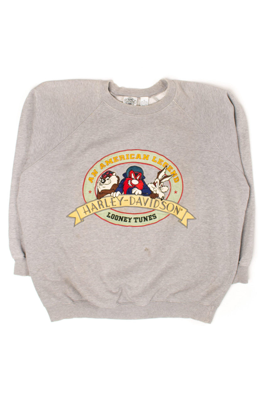Vintage Looney Tunes Harley-Davidson Sweatshirt (1990s)