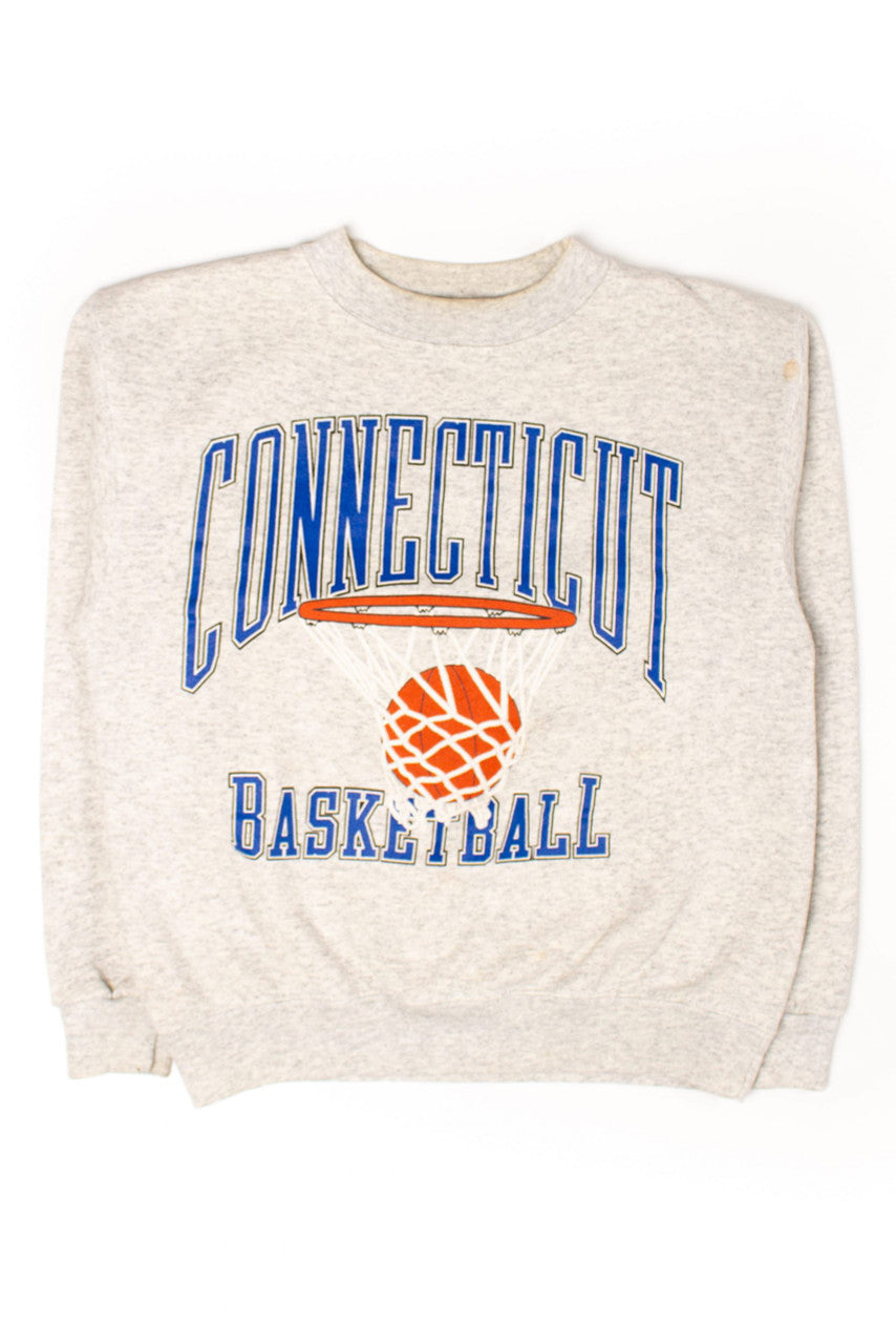Vintage Connecticut Basketball Sweatshirt (1990s)